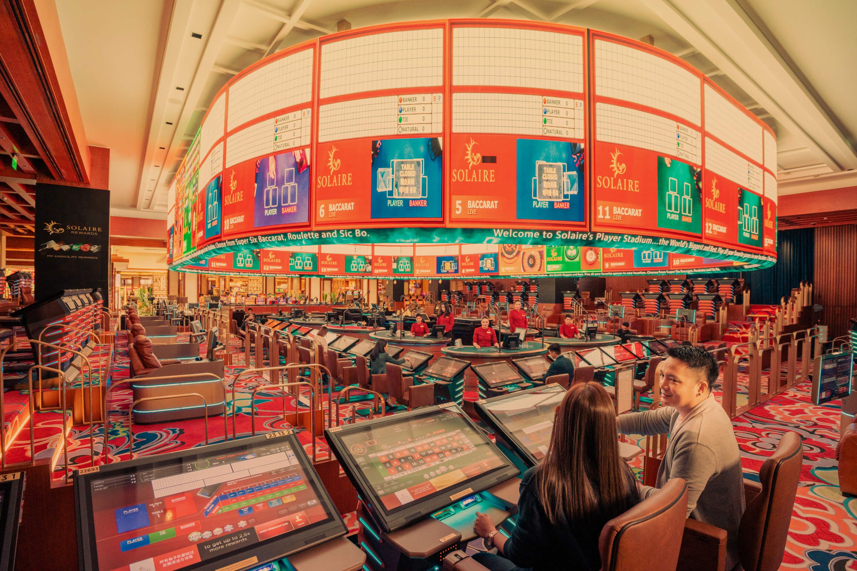 Stadium - same game at the resort at home