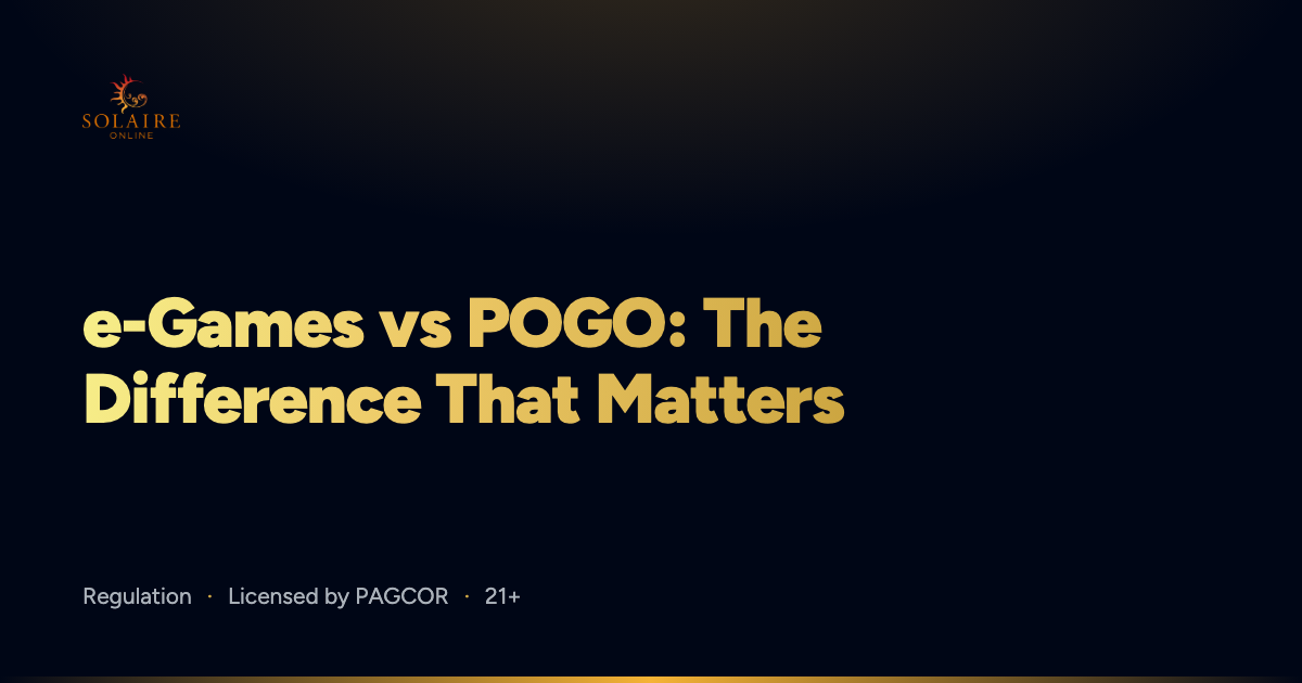 e-Games vs POGO: The Difference That Matters